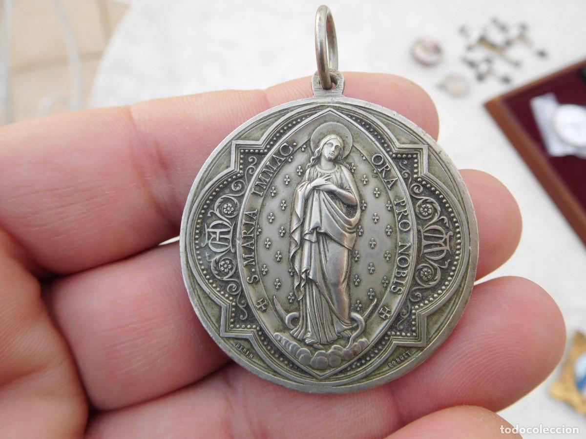 Antig&uuml;edades: Medalla de Santa Maria Inmaculada - Foto 2