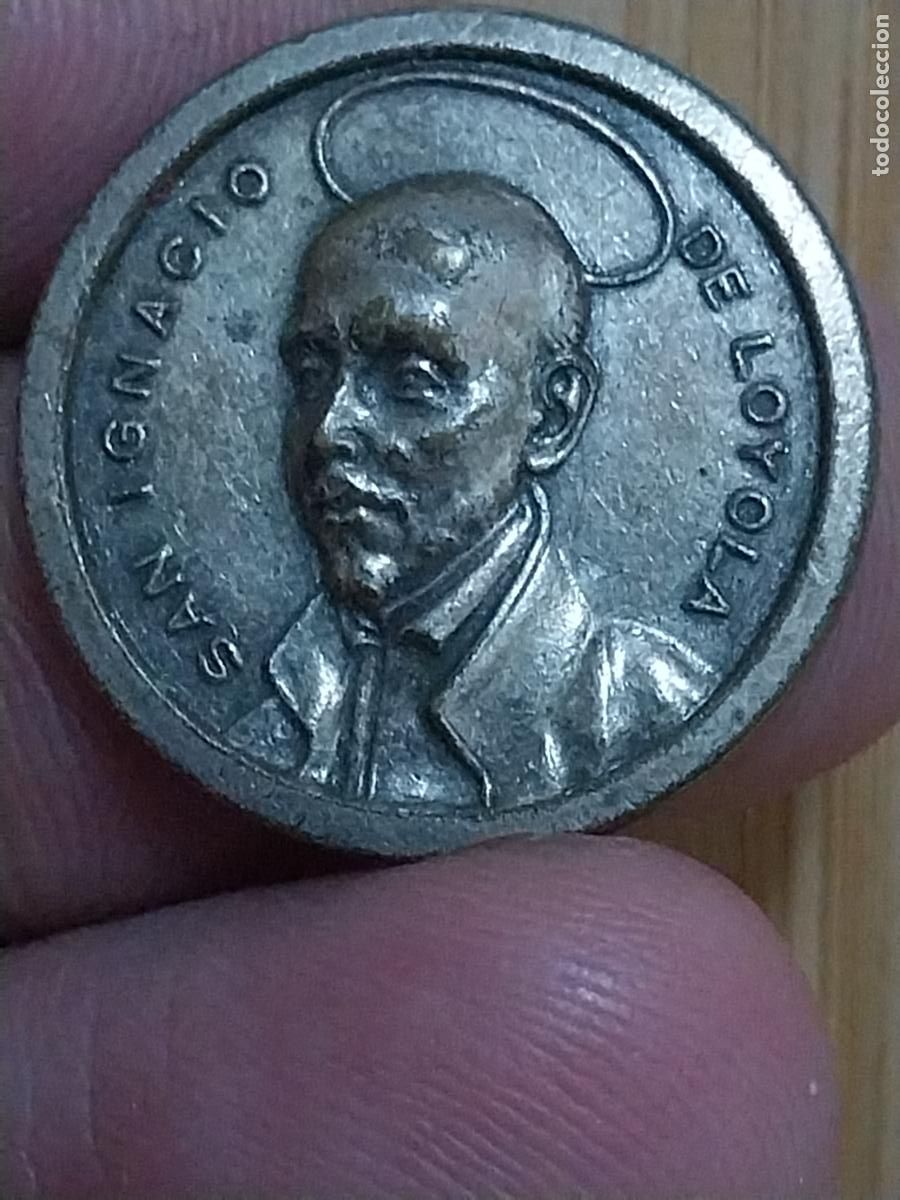 Antig&uuml;edades: SAN IGNACIO DE LOYOLA MEDALLA TIPO MONEDA SIN ARGOLLA 2.31CMS - Foto 1