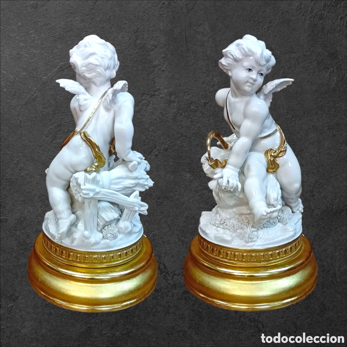 Antig&uuml;edades: &Aacute;ngeles de porcelana.Algora - Foto 4
