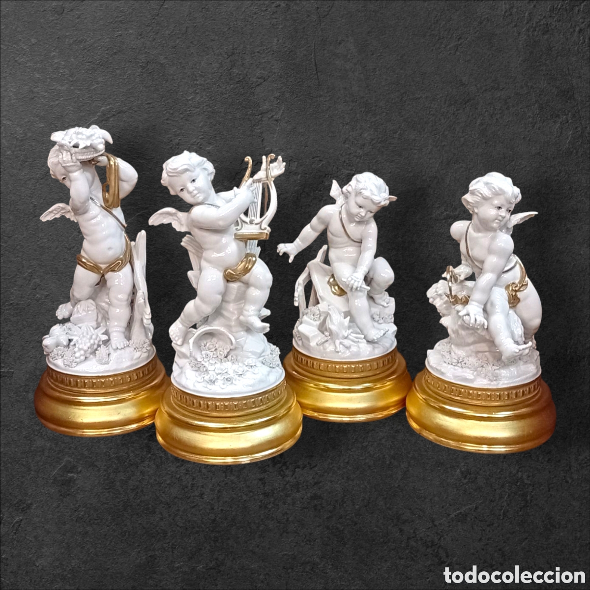 Antig&uuml;edades: &Aacute;ngeles de porcelana.Algora - Foto 1