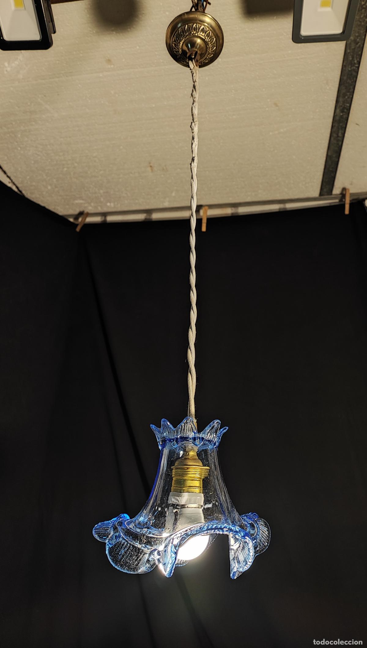 Antig&uuml;edades: EXCELENTE LAMPARA , LUZ DE TECHO - Foto 3