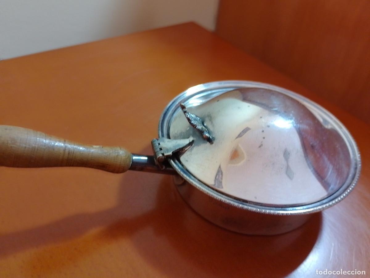 Antig&uuml;edades: Bandeja y azucarero de plata de ley - Foto 4
