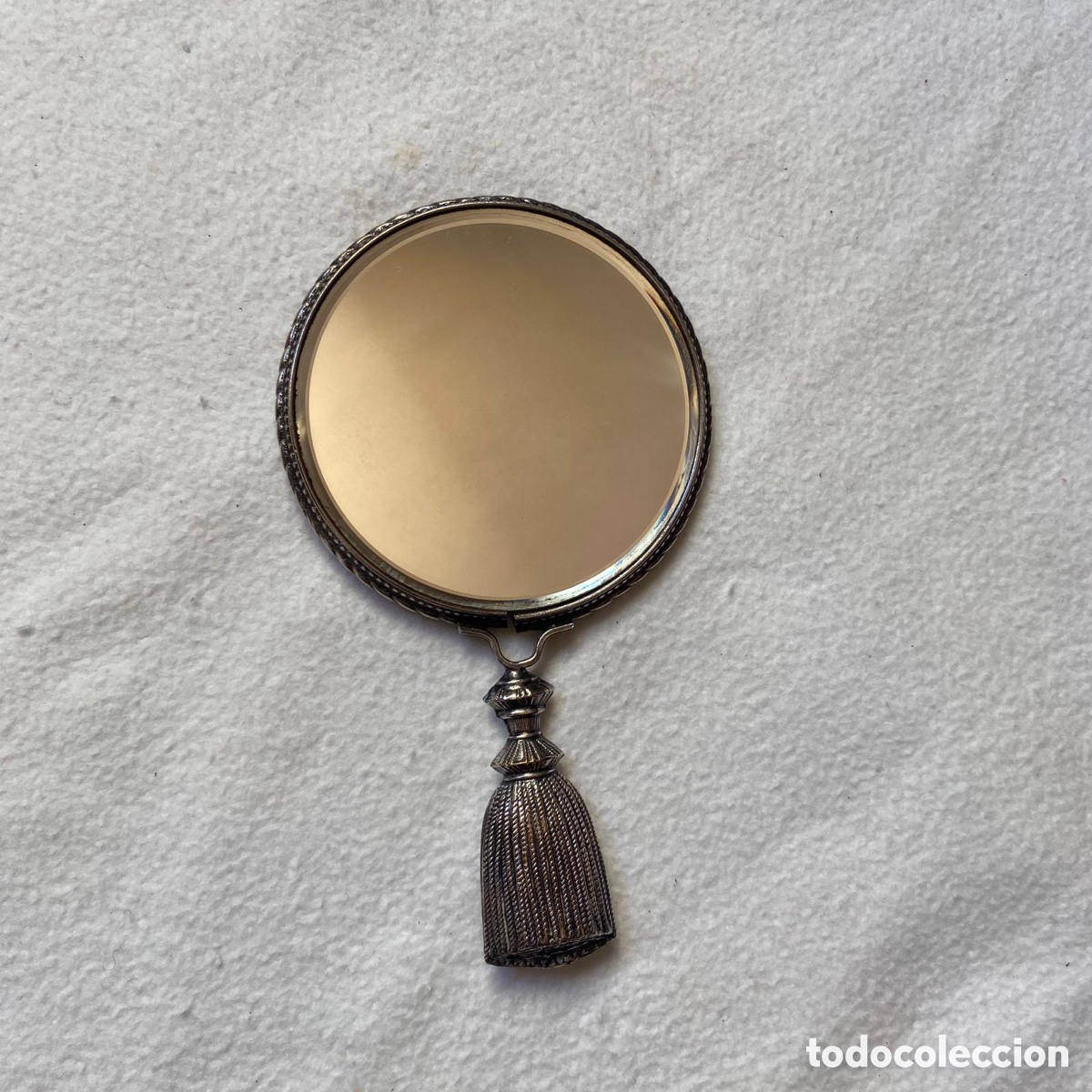 Antig&uuml;edades: Espejo de mano antiguo Art D&eacute;co - Foto 4