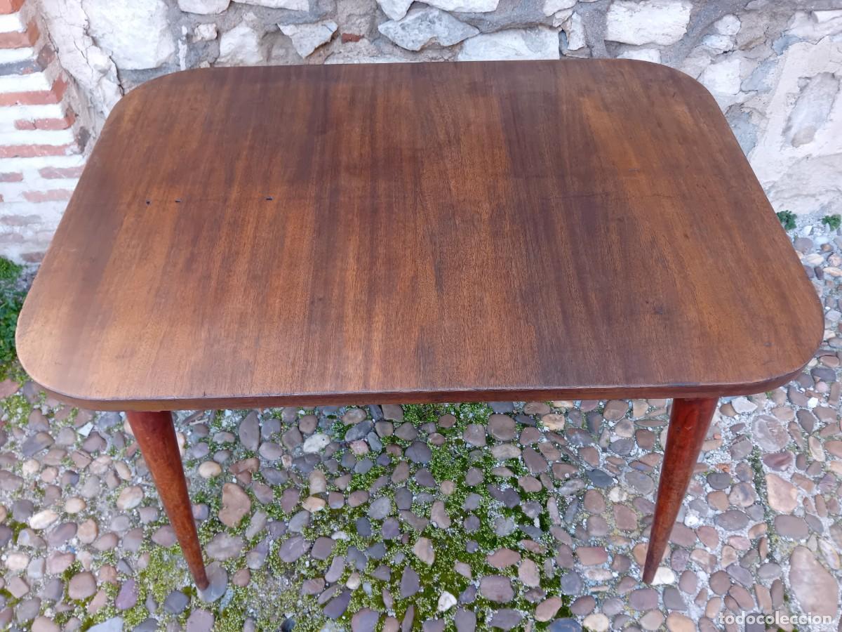 Antig&uuml;edades: Mesa d&eacute;cada de los 40/50 encerada y patinada - Foto 2