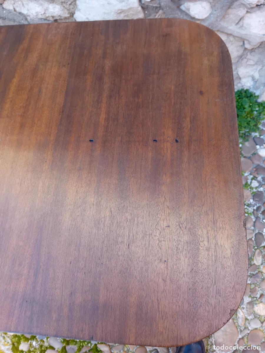 Antig&uuml;edades: Mesa d&eacute;cada de los 40/50 encerada y patinada - Foto 5