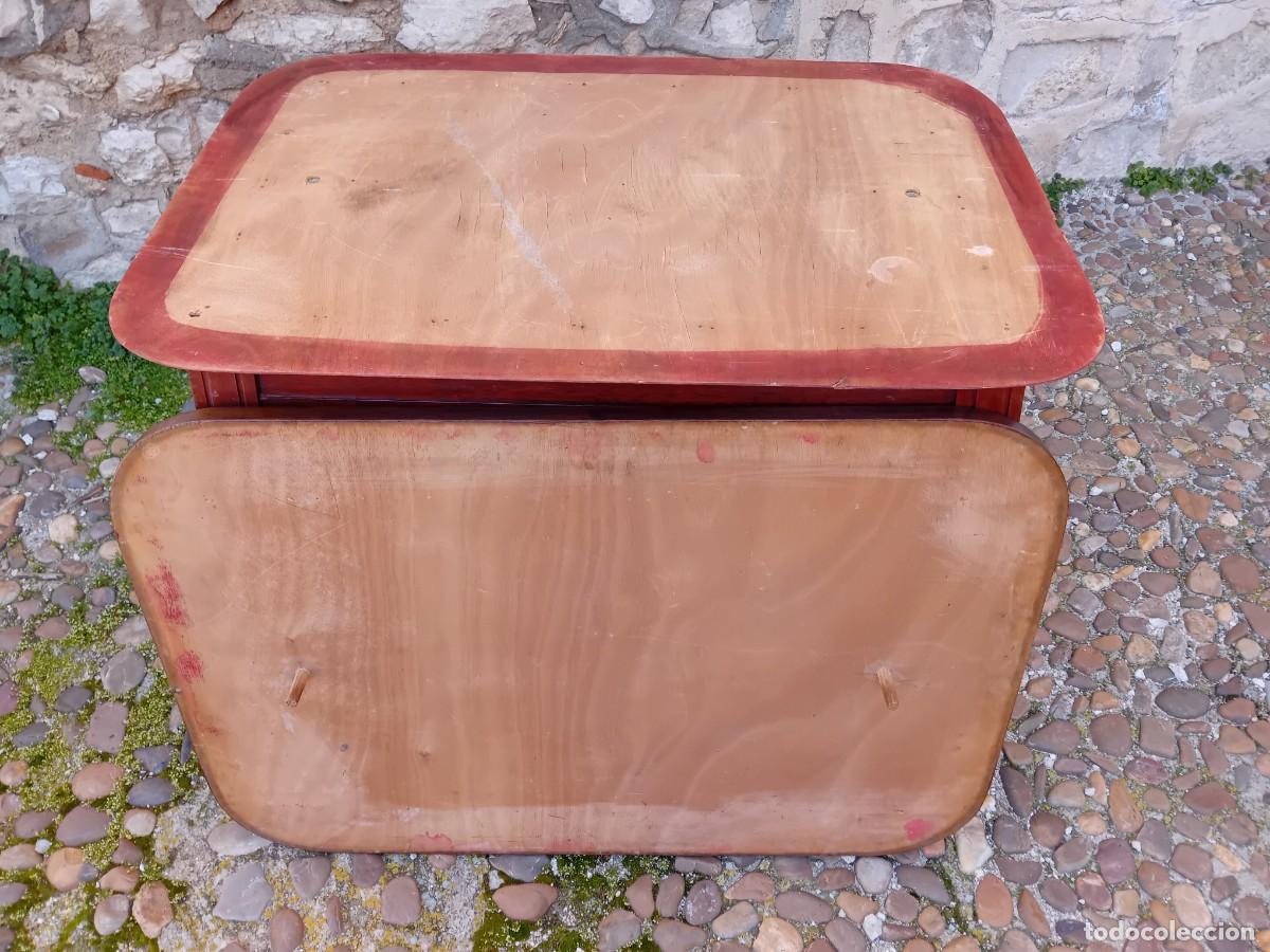 Antig&uuml;edades: Mesa d&eacute;cada de los 40/50 encerada y patinada - Foto 7
