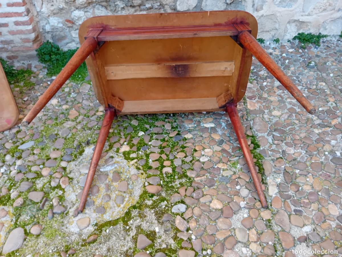 Antig&uuml;edades: Mesa d&eacute;cada de los 40/50 encerada y patinada - Foto 8