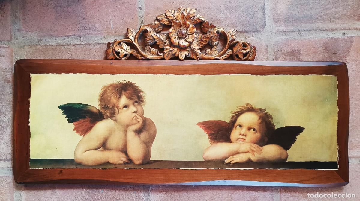 Antig&uuml;edades: CUADRO DECORATIVO EN MADERA - Foto 1