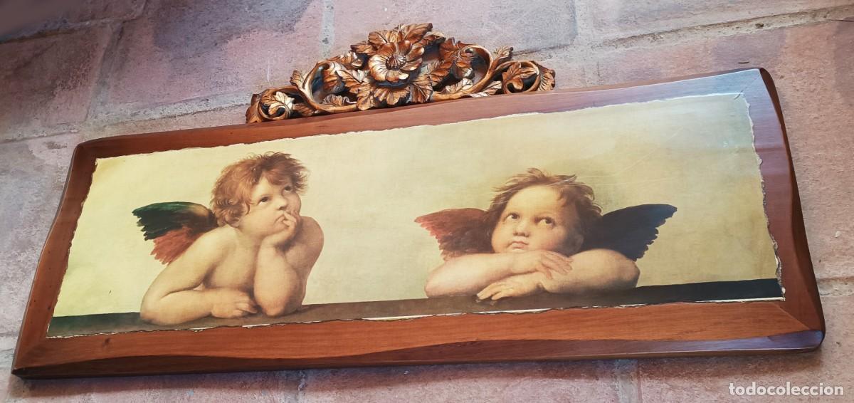 Antig&uuml;edades: CUADRO DECORATIVO EN MADERA - Foto 2