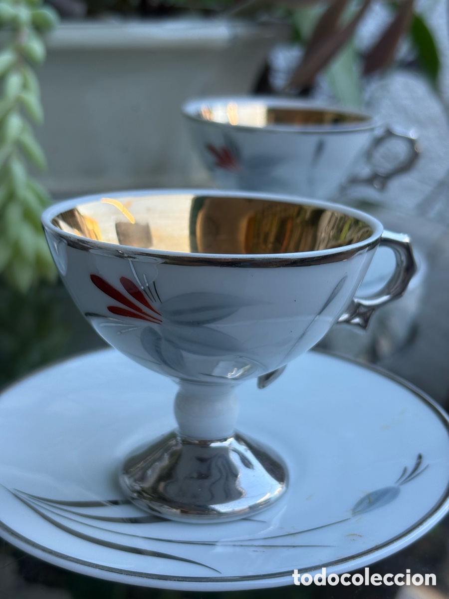 Antig&uuml;edades: JUEGO DE CAF&Eacute; VINTAGE - Foto 3