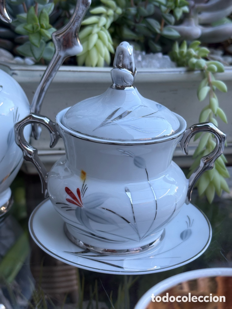 Antig&uuml;edades: JUEGO DE CAF&Eacute; VINTAGE - Foto 7