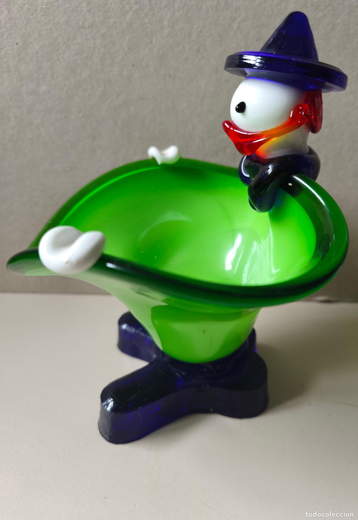 Antig&uuml;edades: Payaso de cristal de murano de 15 cm. - Foto 2