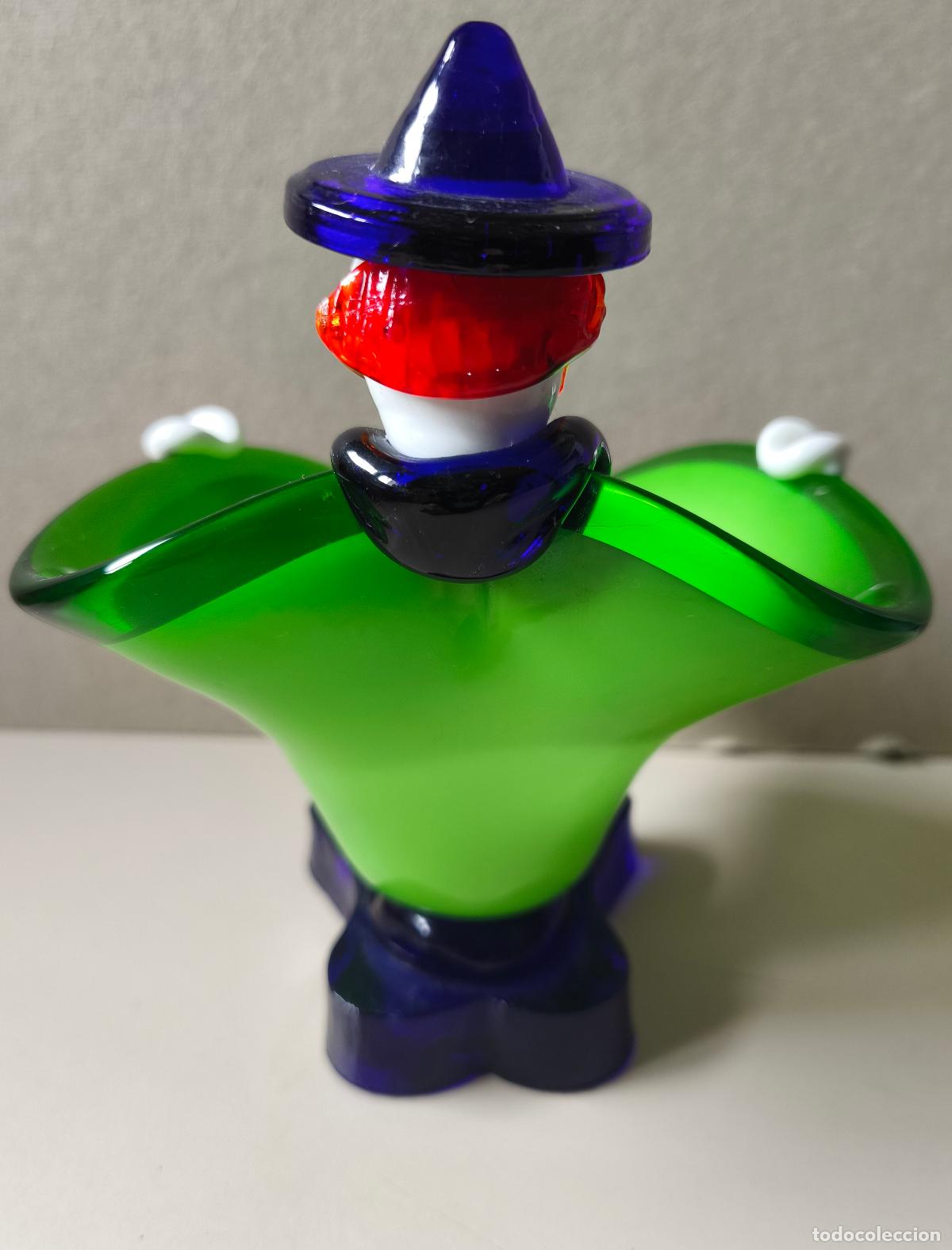 Antig&uuml;edades: Payaso de cristal de murano de 15 cm. - Foto 3