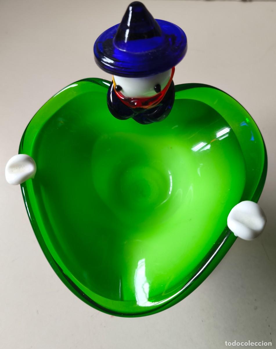 Antig&uuml;edades: Payaso de cristal de murano de 15 cm. - Foto 5