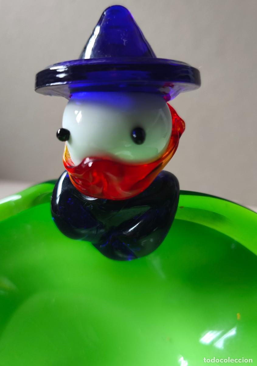 Antig&uuml;edades: Payaso de cristal de murano de 15 cm. - Foto 6