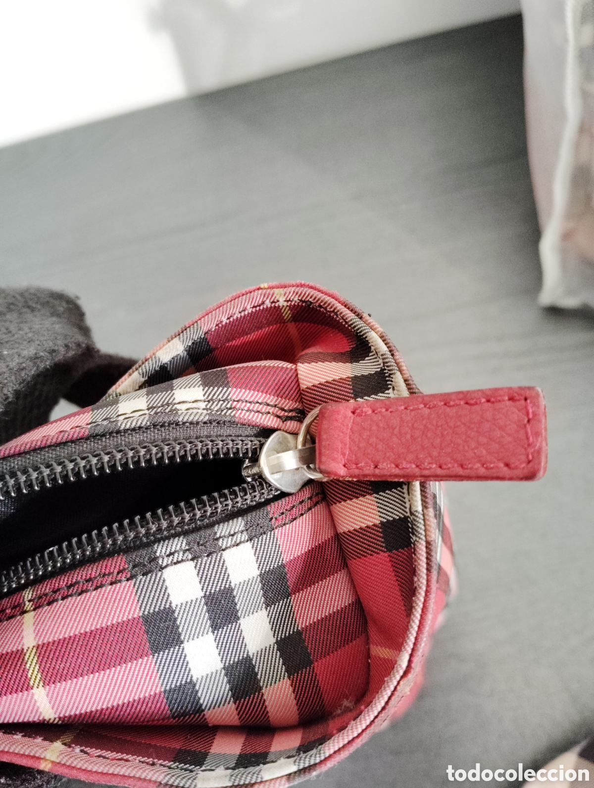 Antig&uuml;edades: Bolso burberry cl&aacute;sico de mano - Foto 4
