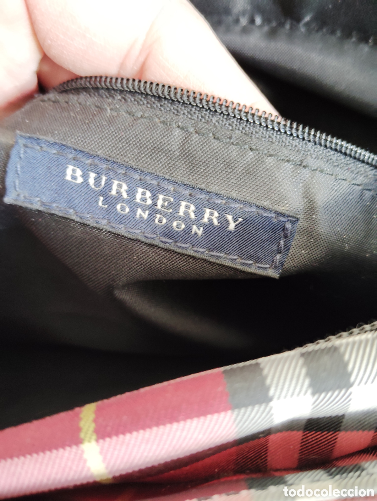 Antig&uuml;edades: Bolso burberry cl&aacute;sico de mano - Foto 11