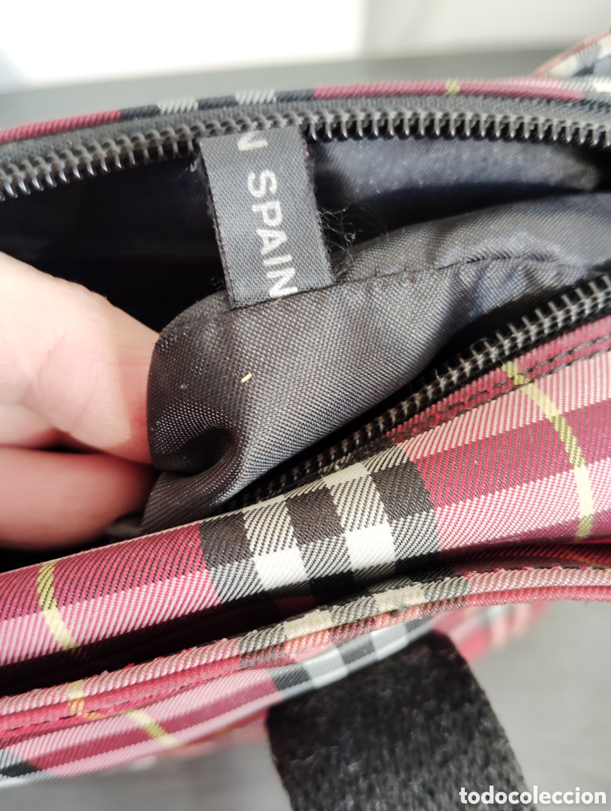 Antig&uuml;edades: Bolso burberry cl&aacute;sico de mano - Foto 13