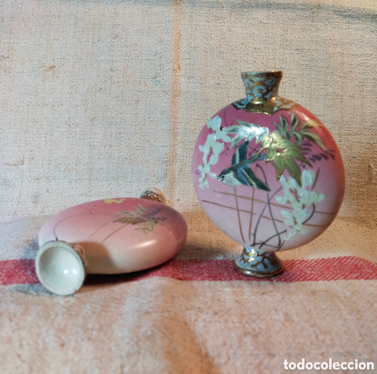 Antig&uuml;edades: Pareja de violetero o perfumero - Foto 6