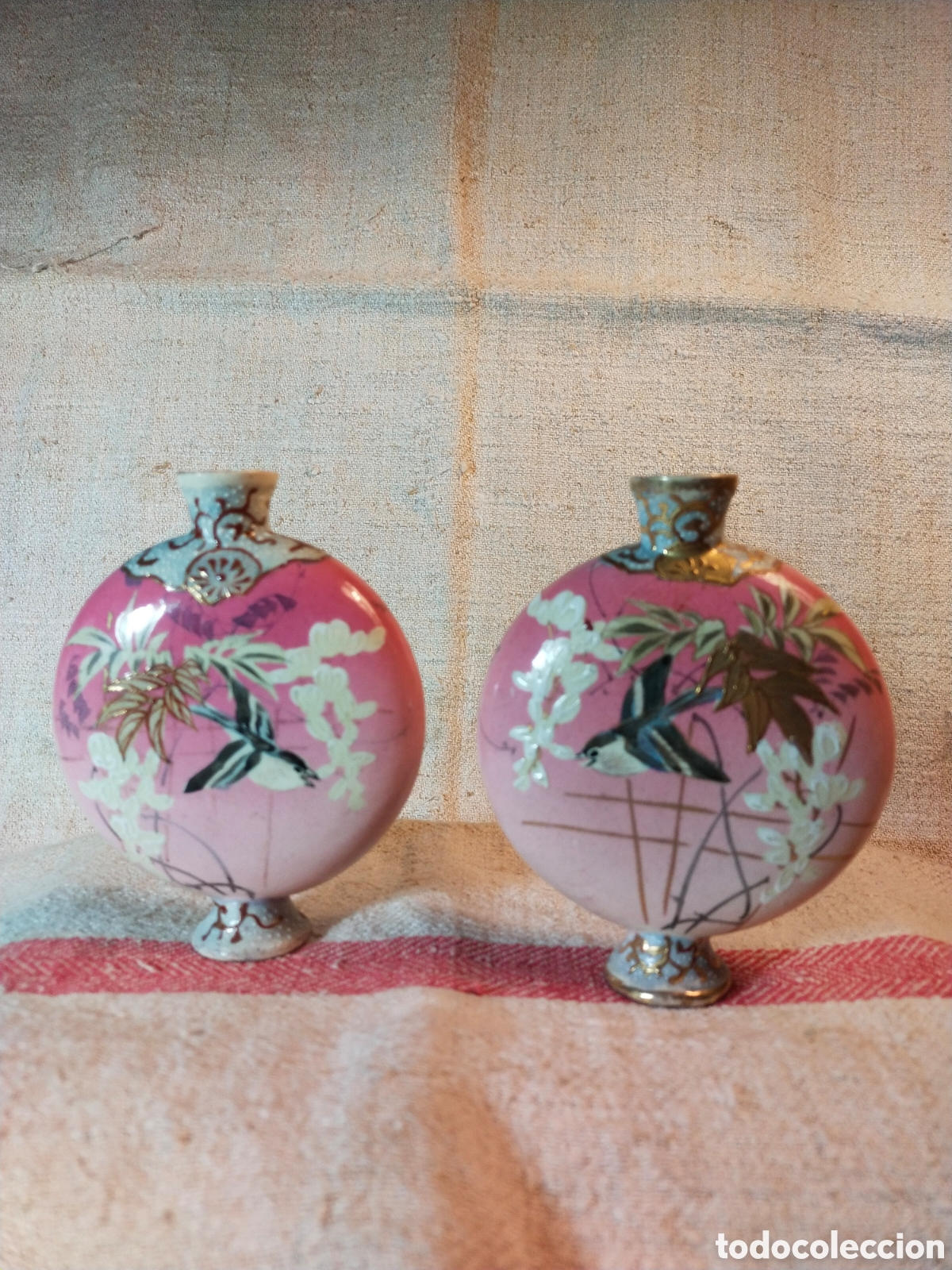 Antig&uuml;edades: Pareja de violetero o perfumero - Foto 1