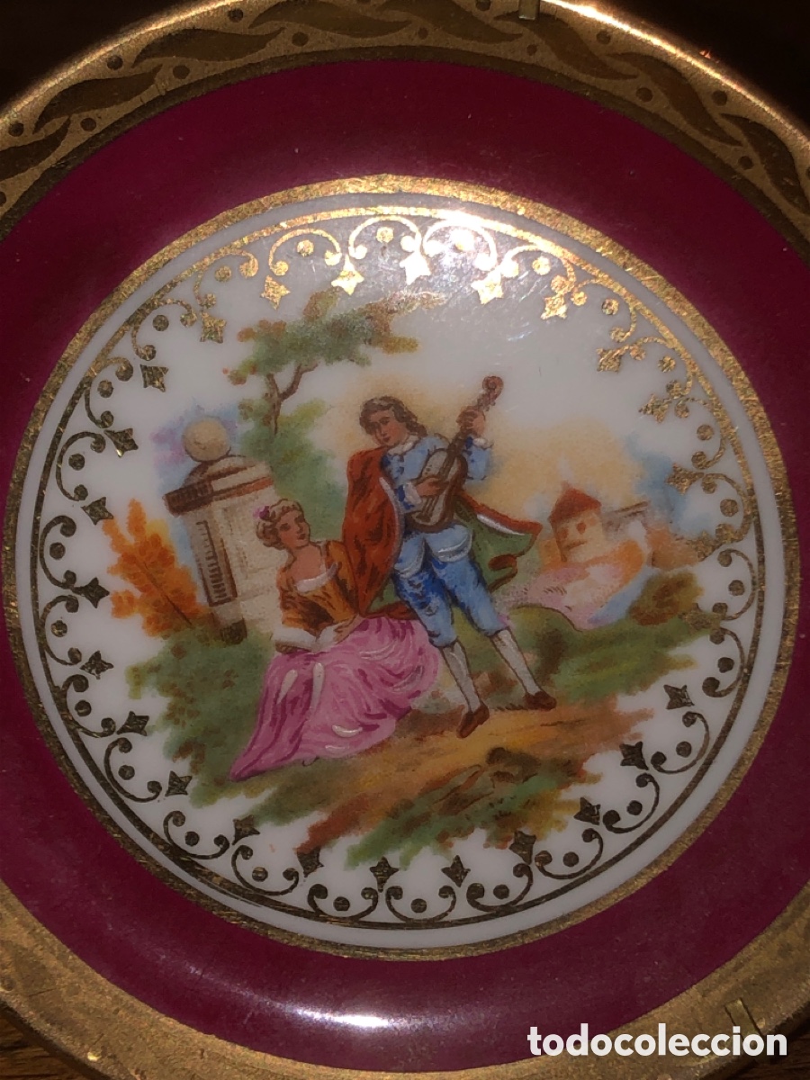 Antig&uuml;edades: Platillo porcelana limoges - Foto 3