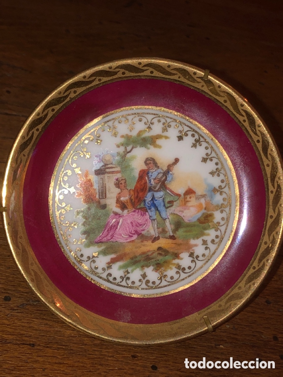 Antig&uuml;edades: Platillo porcelana limoges - Foto 1