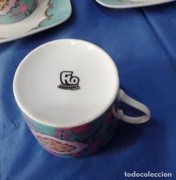 Antig&uuml;edades: Juego de cafe porcelana - Foto 6