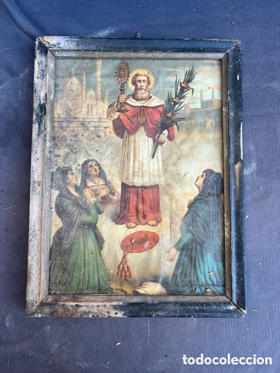 Antig&uuml;edades: Cuadro Religioso Antiguo - Foto 1