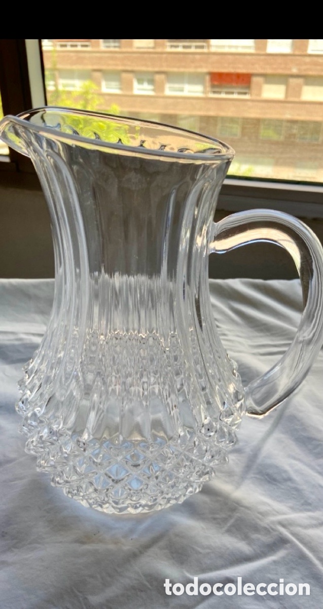 Antig&uuml;edades: Juego de copas de cristal de Arques - Foto 8