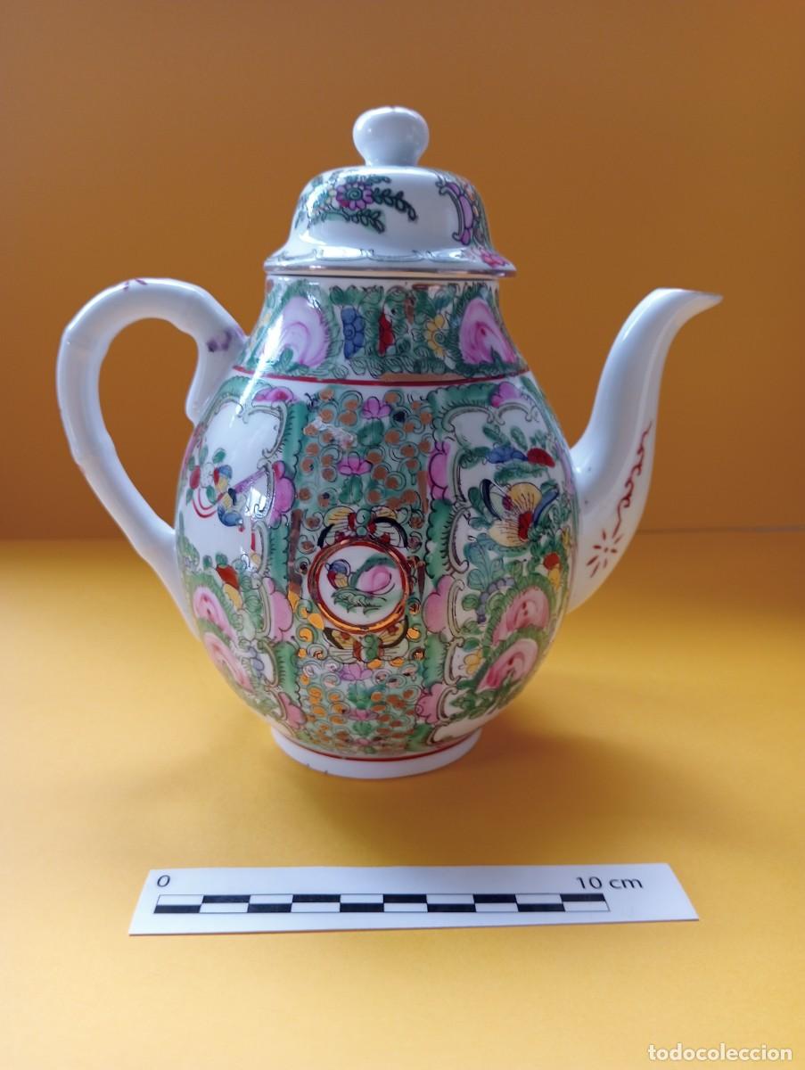 Antig&uuml;edades: Tetera de porcelana de Macao - Foto 1