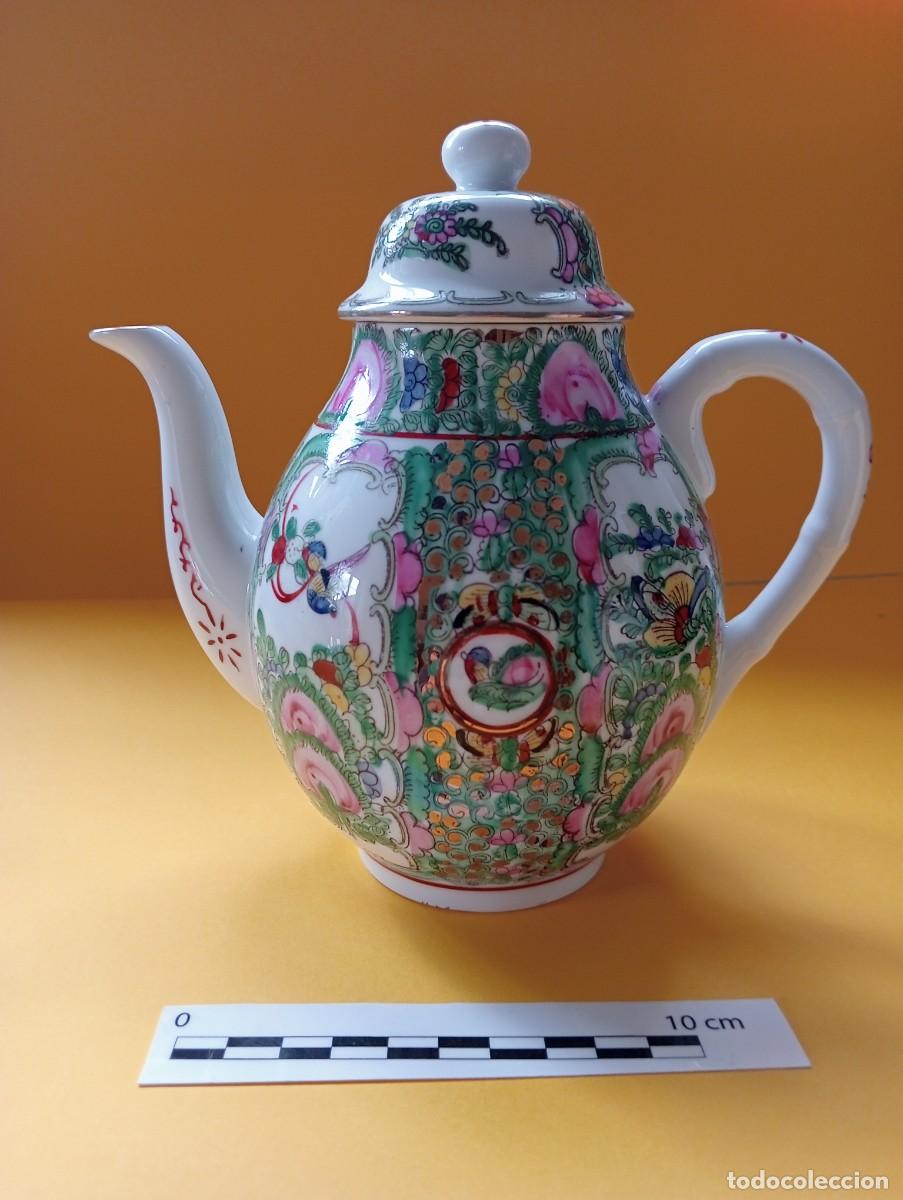 Antig&uuml;edades: Tetera de porcelana de Macao - Foto 2