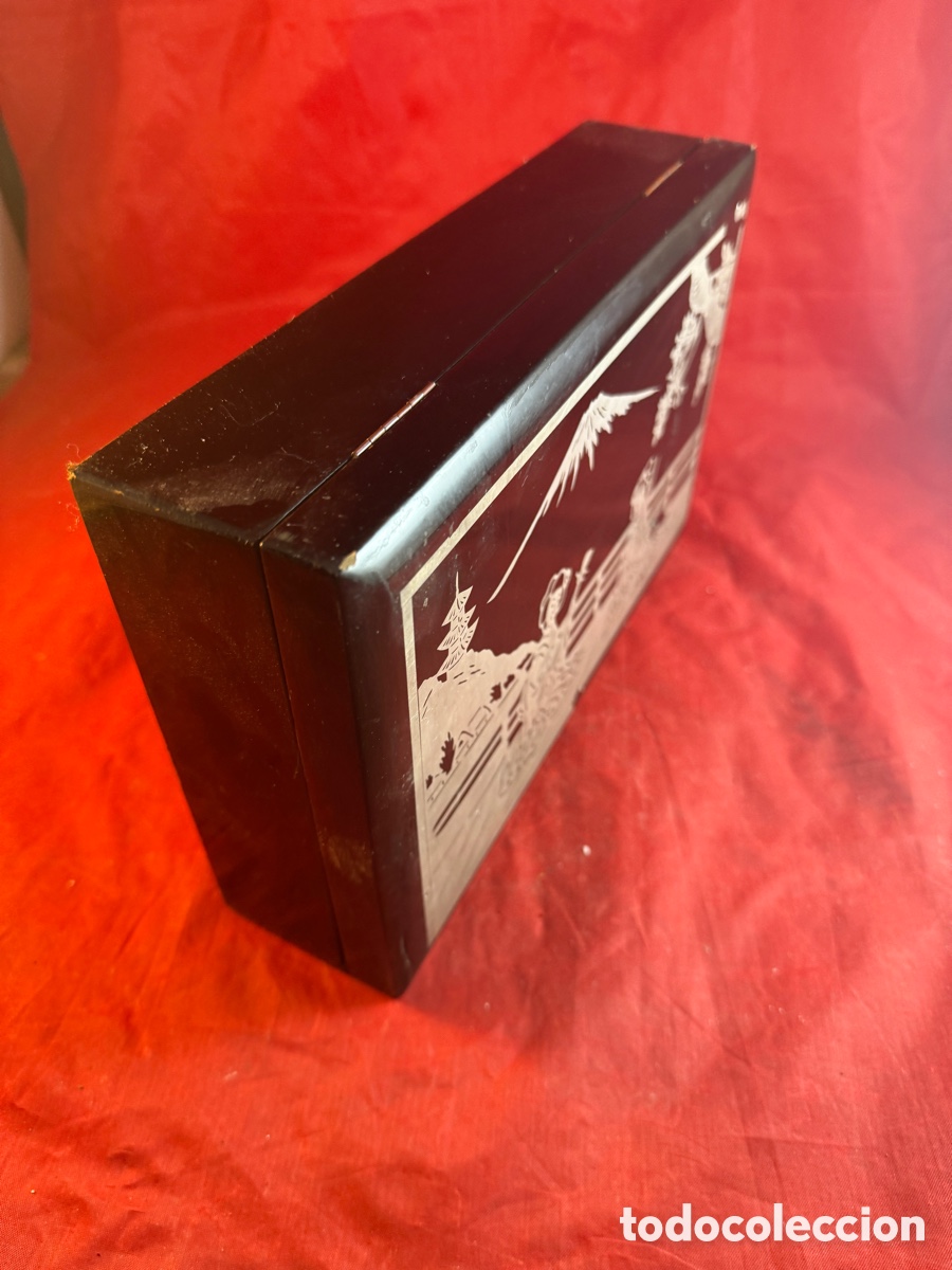 Antig&uuml;edades: Caja decorativa de estilo japon&eacute;s - Foto 3