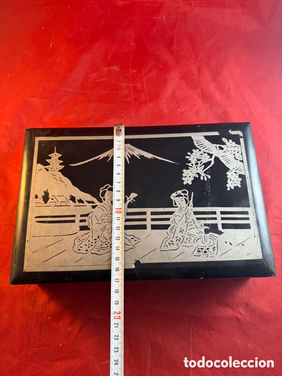 Antig&uuml;edades: Caja decorativa de estilo japon&eacute;s - Foto 4