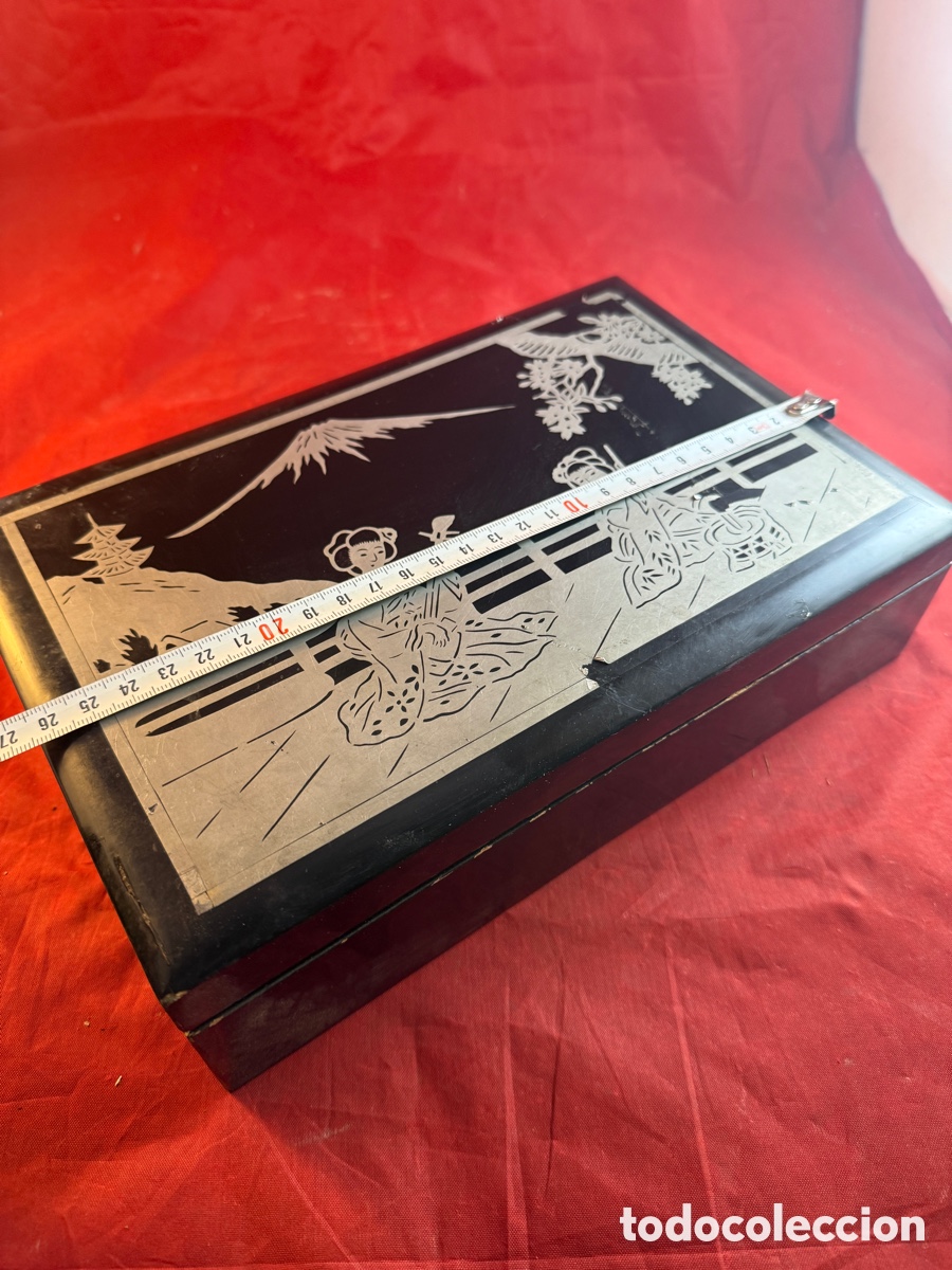 Antig&uuml;edades: Caja decorativa de estilo japon&eacute;s - Foto 5