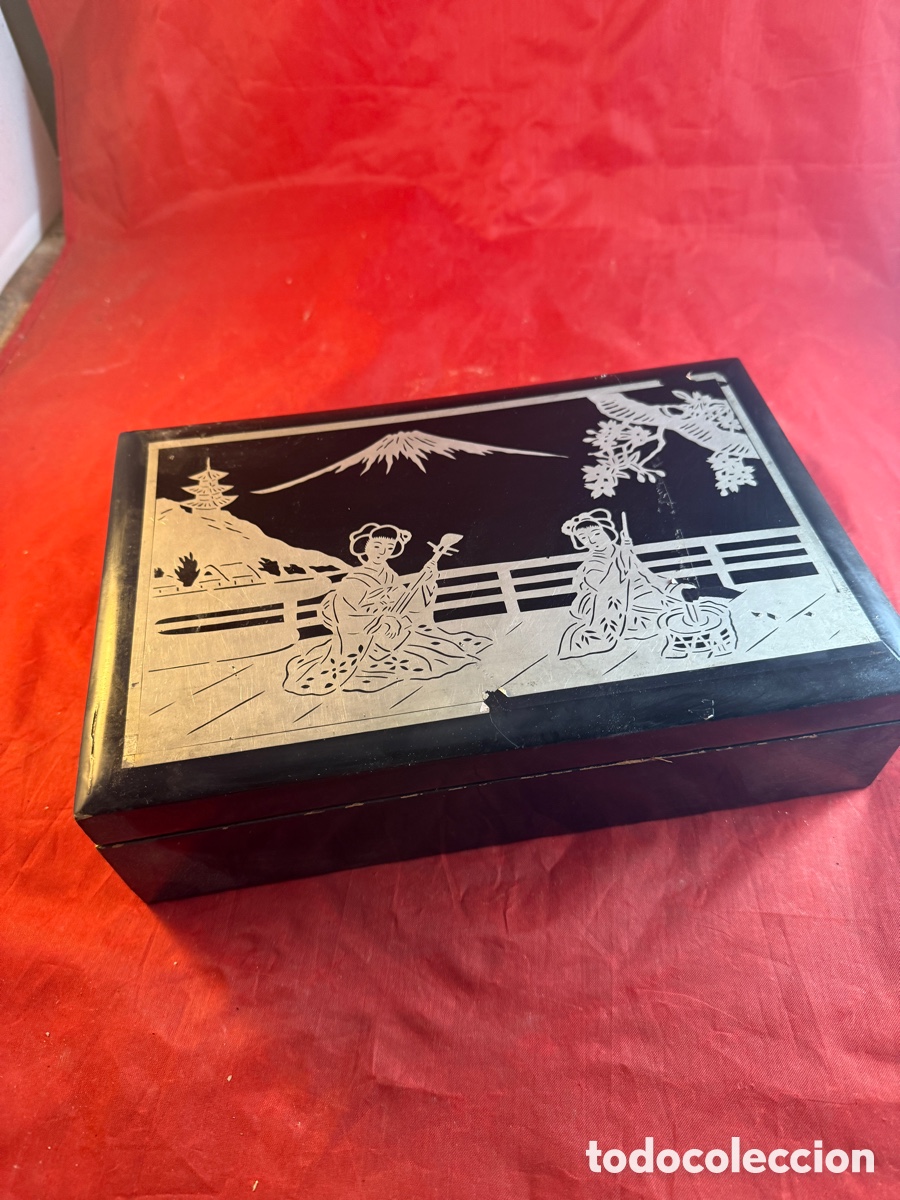Antig&uuml;edades: Caja decorativa de estilo japon&eacute;s - Foto 1
