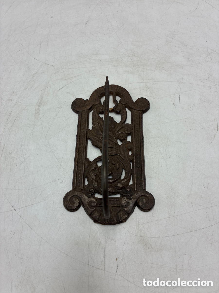 Antig&uuml;edades: Porta albaranes labrado de pared. - Foto 2
