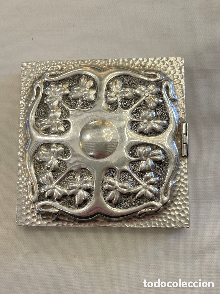 Antig&uuml;edades: Polvera plata siglo XX - Foto 1