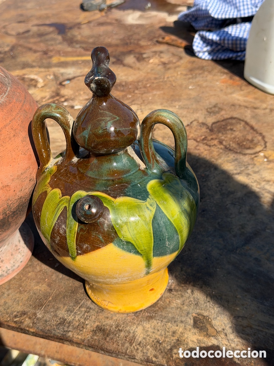 Antig&uuml;edades: Lote de tres botijos antiguos - Foto 4