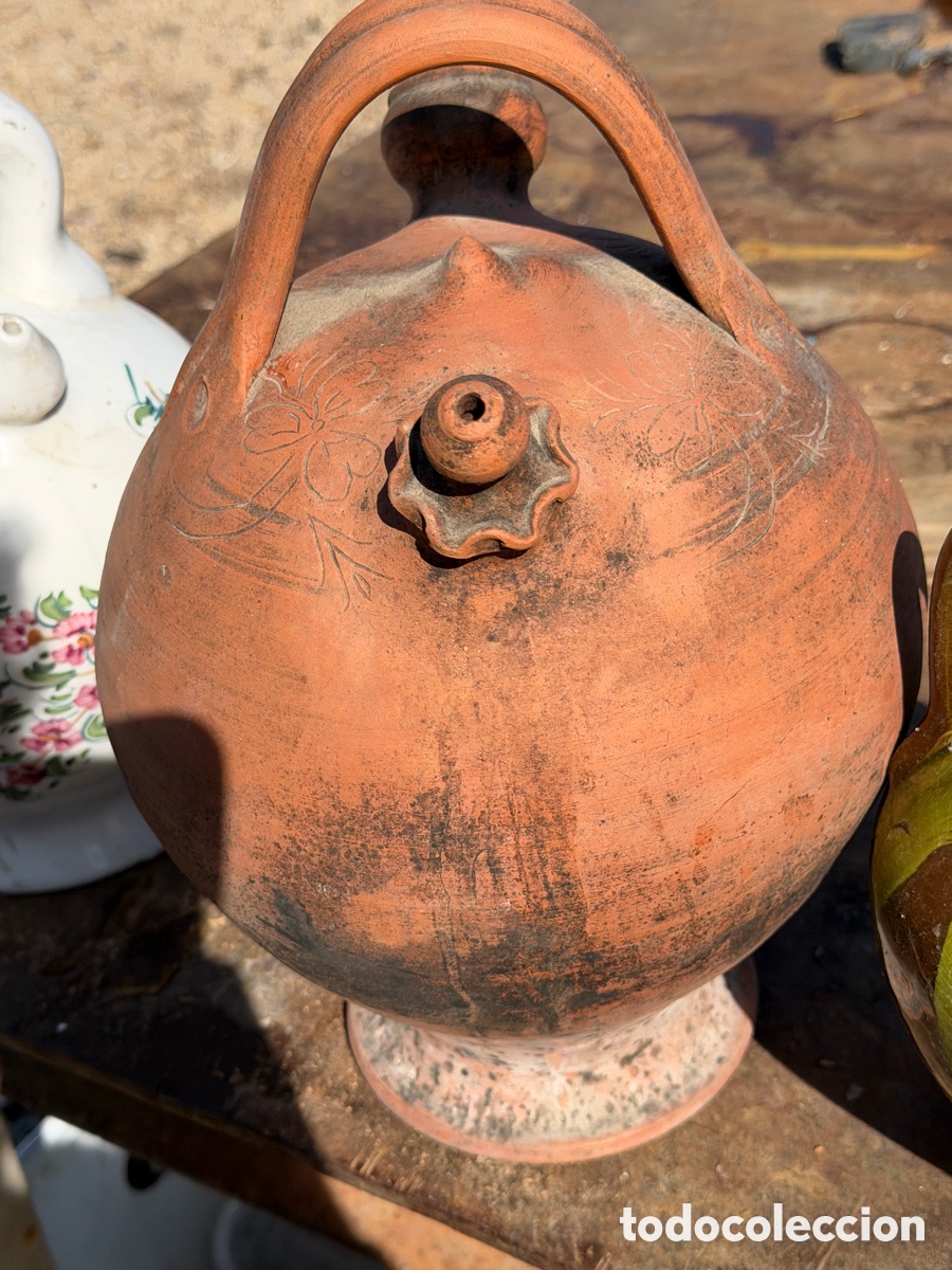 Antig&uuml;edades: Lote de tres botijos antiguos - Foto 5