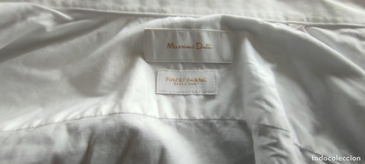 Antig&uuml;edades: CAMISA BLANCA DE MASSIMO DUTTI - Foto 6