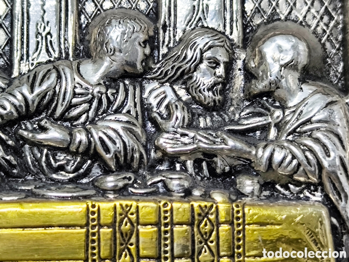 Antig&uuml;edades: &Uacute;LTIMA CENA EN PLATA Y BA&Ntilde;O ORO - Foto 7