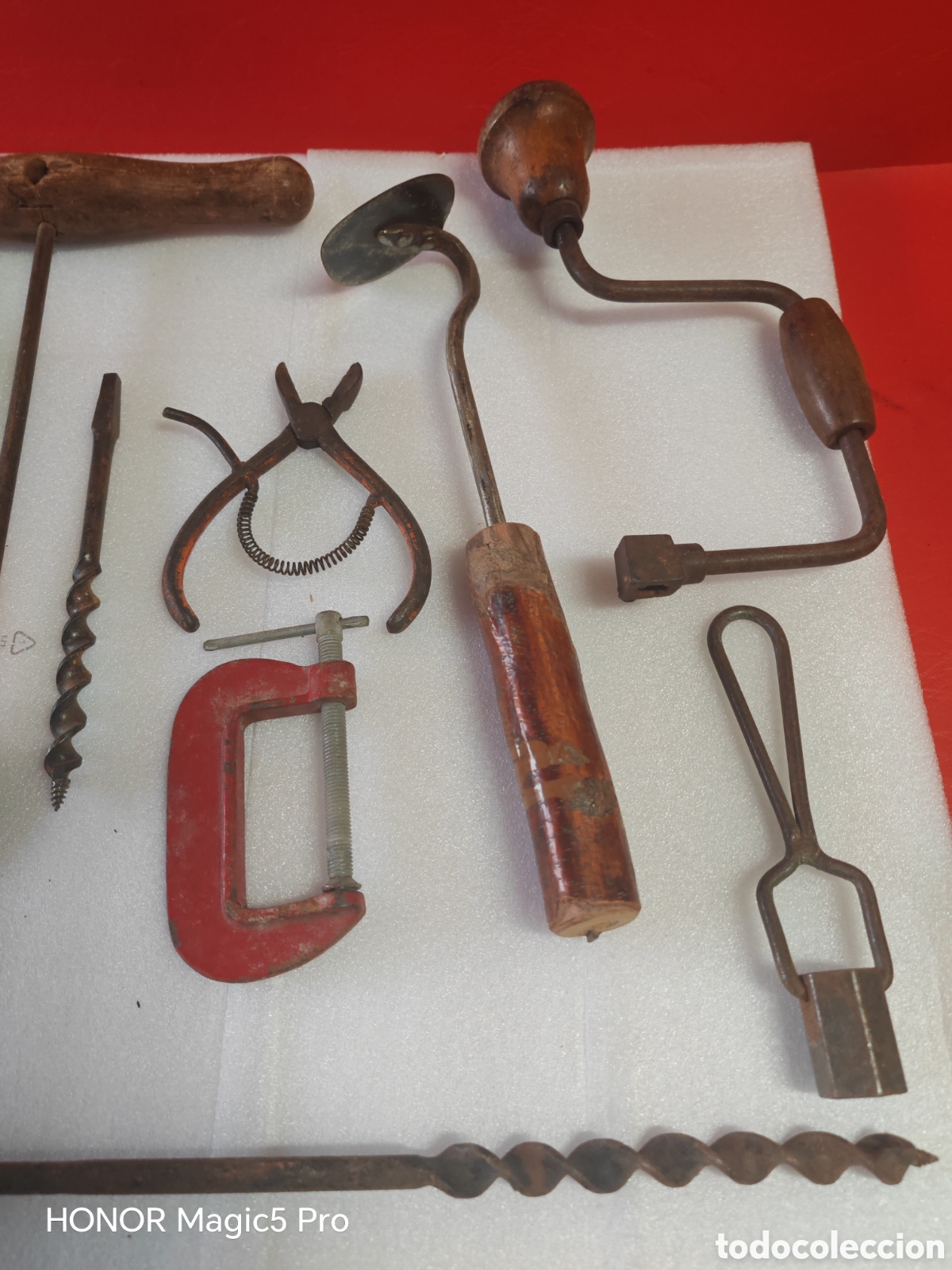 Antig&uuml;edades: Lote de antiguas herramientas - Foto 4