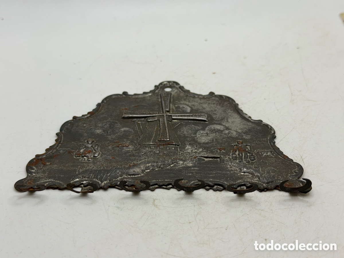 Antig&uuml;edades: Antiguo Perchero de Metal - Foto 4