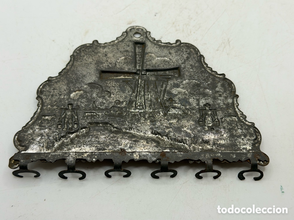 Antig&uuml;edades: Antiguo Perchero de Metal - Foto 5
