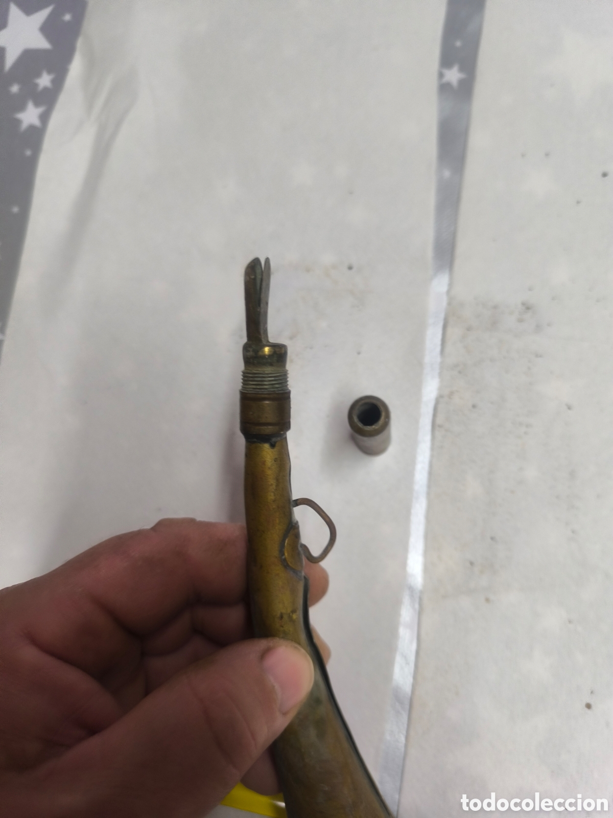 Antig&uuml;edades: cornet&iacute;n de pregonero o de caza, - Foto 5