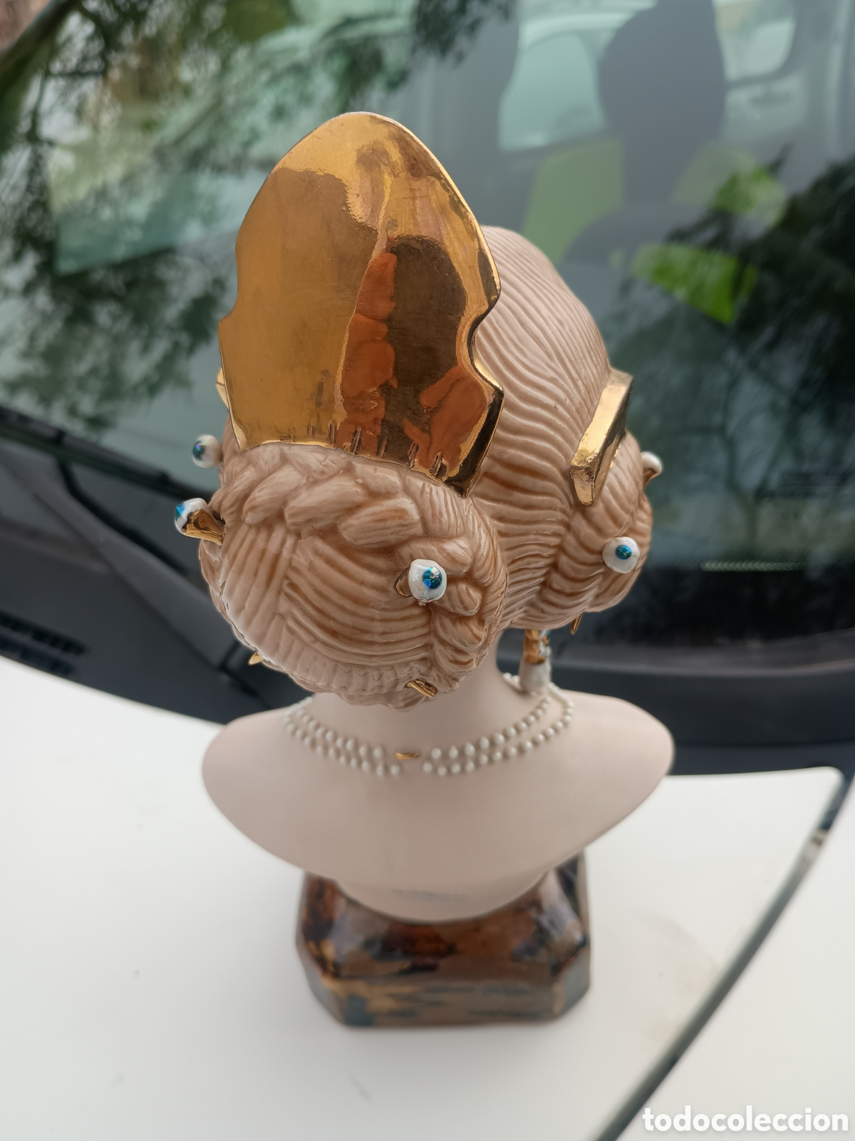 Antig&uuml;edades: Busto Porcelana Arman Segorbe - Foto 5