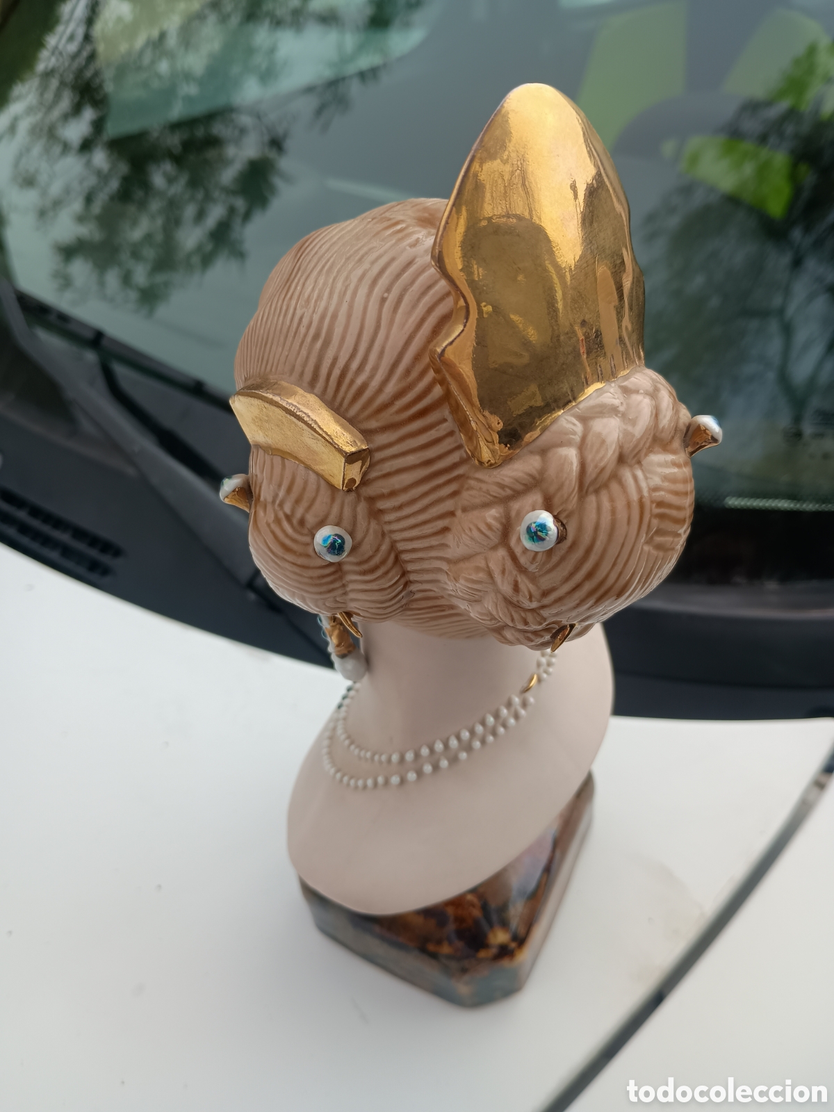 Antig&uuml;edades: Busto Porcelana Arman Segorbe - Foto 6