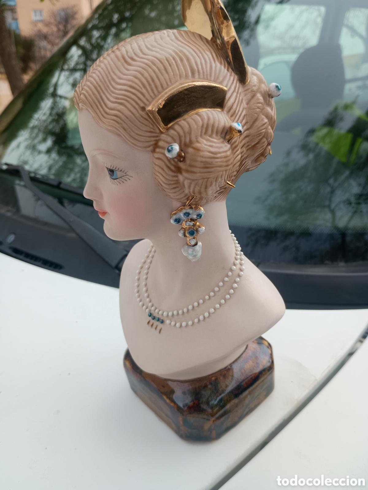 Antig&uuml;edades: Busto Porcelana Arman Segorbe - Foto 7