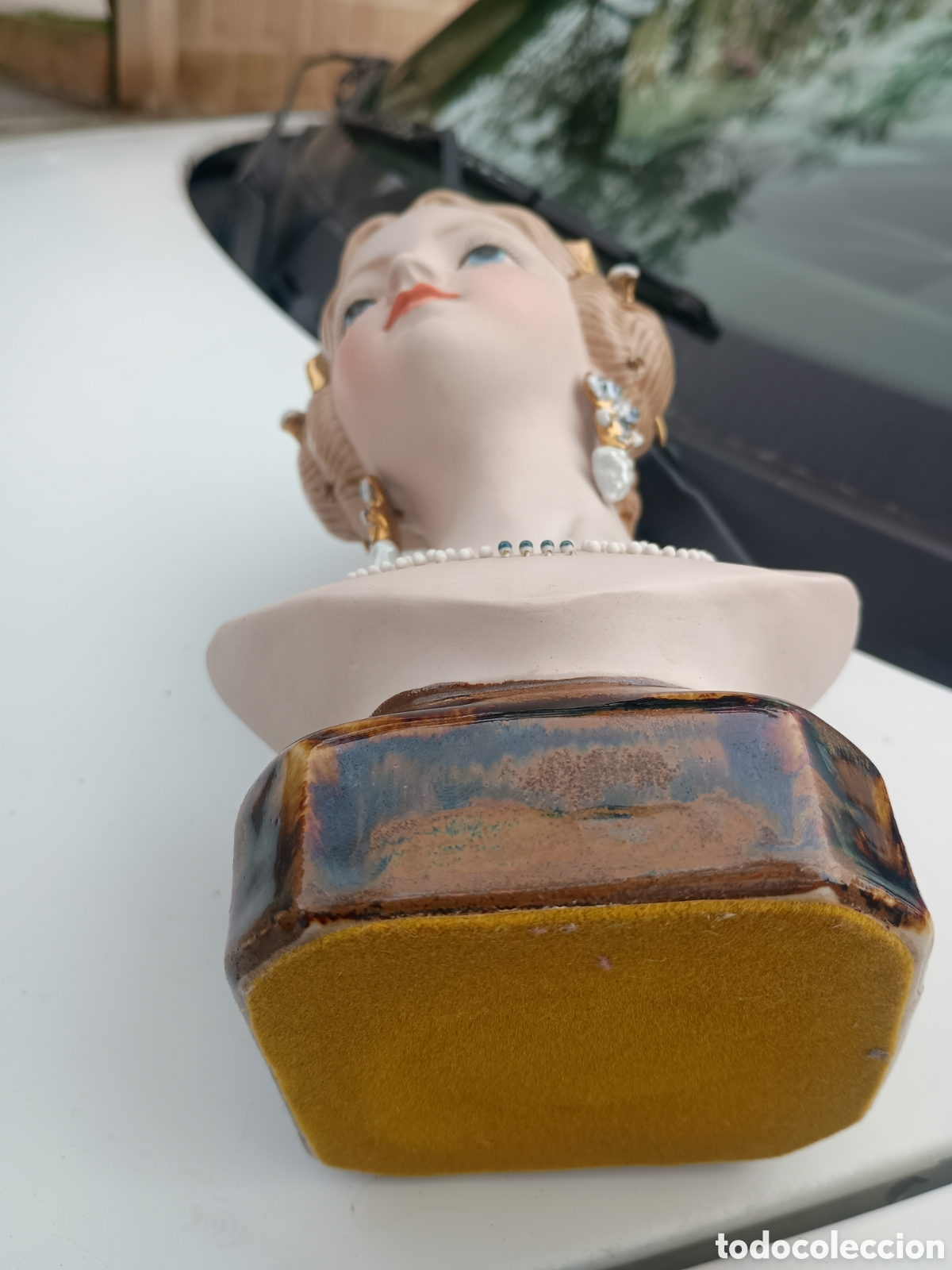 Antig&uuml;edades: Busto Porcelana Arman Segorbe - Foto 8