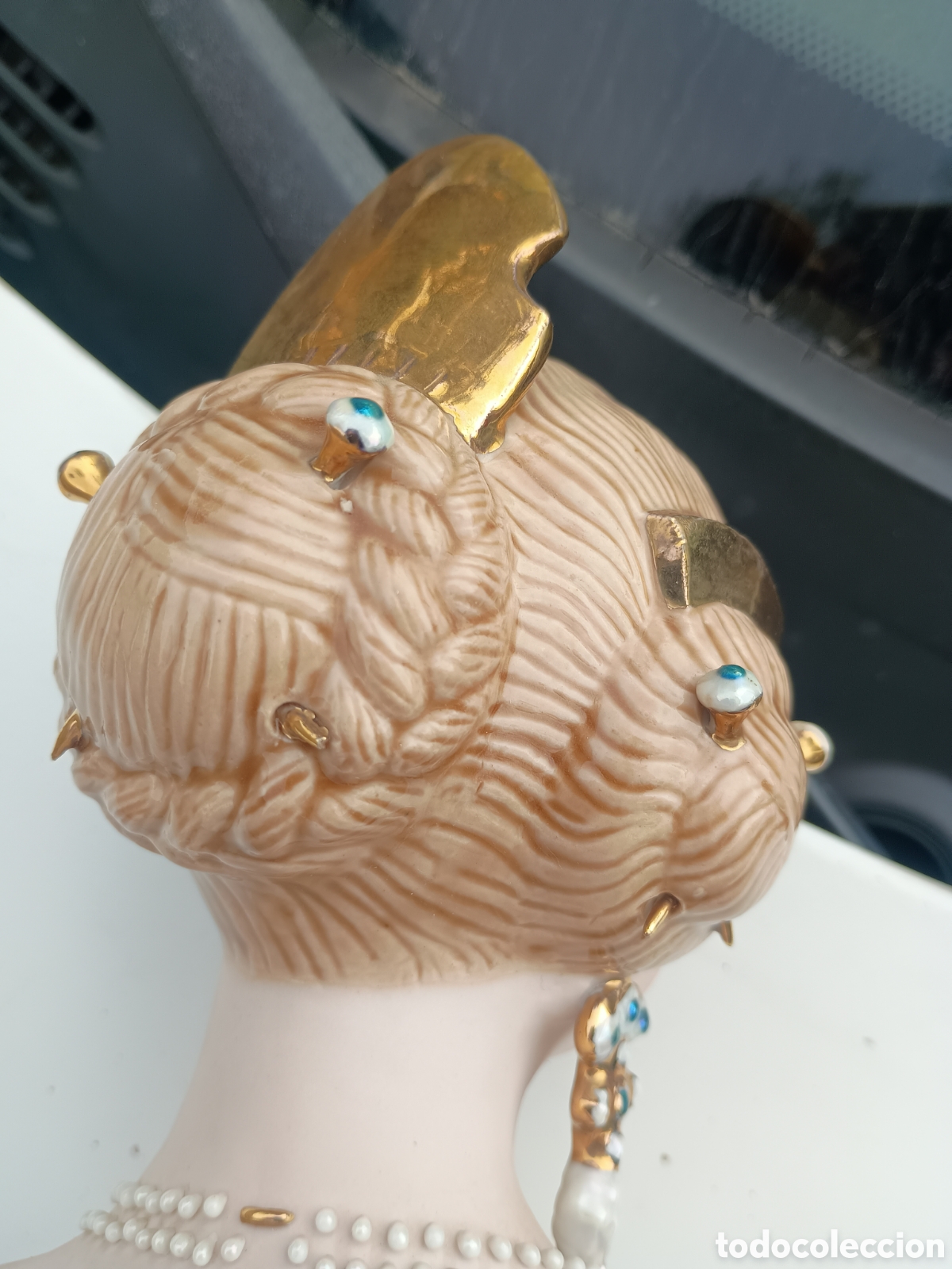 Antig&uuml;edades: Busto Porcelana Arman Segorbe - Foto 10
